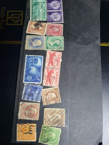 American vintage stamps - american,