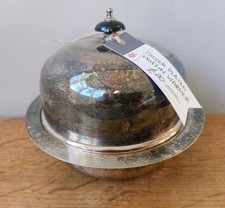 Silver plated muffin warmer