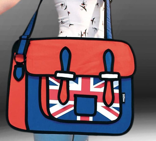 Union jack satchel bag - satchel,