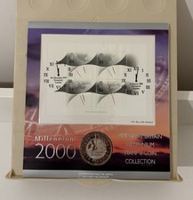 Millennium Stamp and Coin