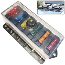 Universal Blade Fuse Box 6 Way