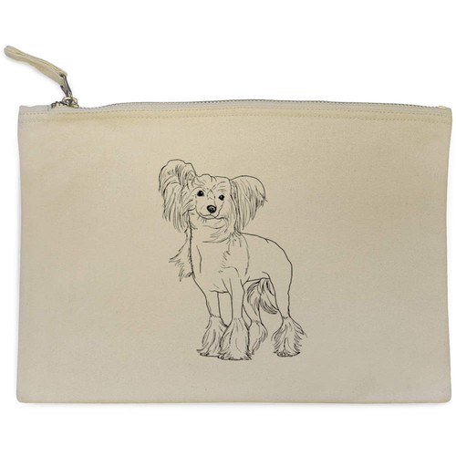 Chinese crested dog canvas - 'chinese,