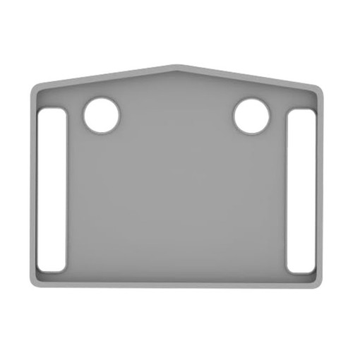 Mobility aid tray with cup - with,