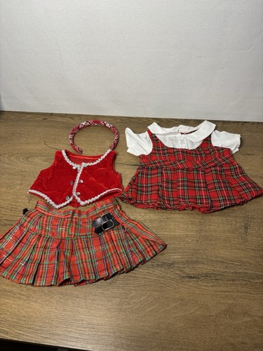 Build bear scottish tartan - a,