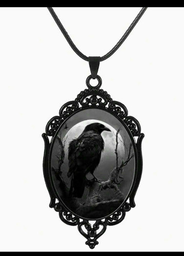 Black metal cord necklace - cord,