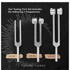 Tuning Fork Set 128Hz 256Hz