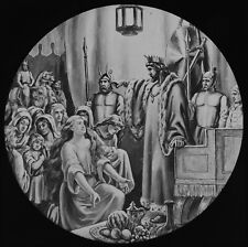 TOWN OF WEINSBURGH NO5 C1888 Magic Lantern Slide GERMAN MEDIEVAL TALE WEINSBERG