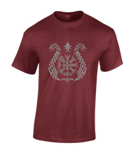 VIKING DRAGONS MENS T SHIRT