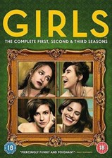 Girls - Season 1-3 DVD Drama (2015) Lena Dunham