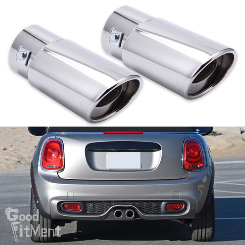 Stainless steel exhaust - 2x,