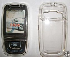 Clear Samsung D600 Clip on