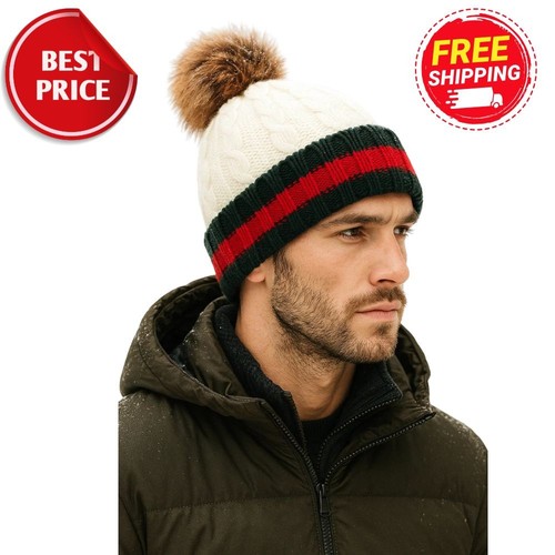 Unisex style pom - pom, beanie