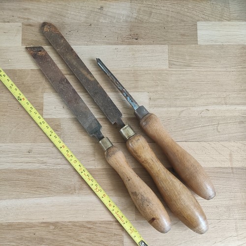 Mixed vintage wood turning - vintage,