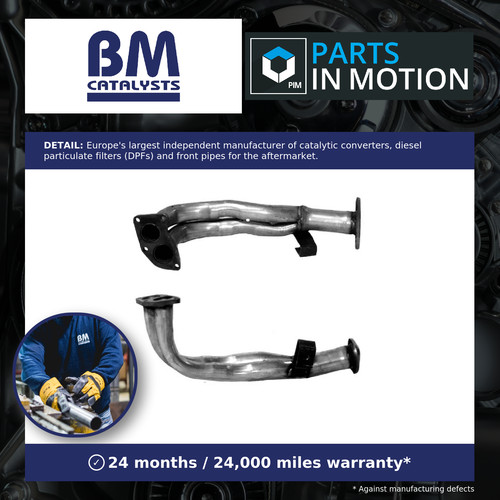 Exhaust front down pipe - down, fits