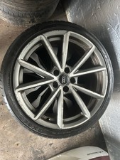 GENUINE AUDI A4 S4 RS4 B9 - AUDI SPORT 19" ALLOY WHEELS & TYRES - 8W0601025BDEA