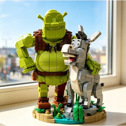 Build blocks shrek - shrek,, &