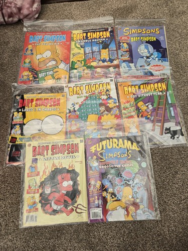 The simpsons comics job lot - comics,