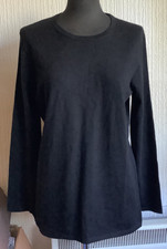 TSE BLACK FINE 100% CASHMERE