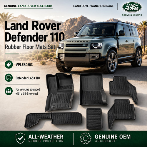 Rubber floor mat - floor, set