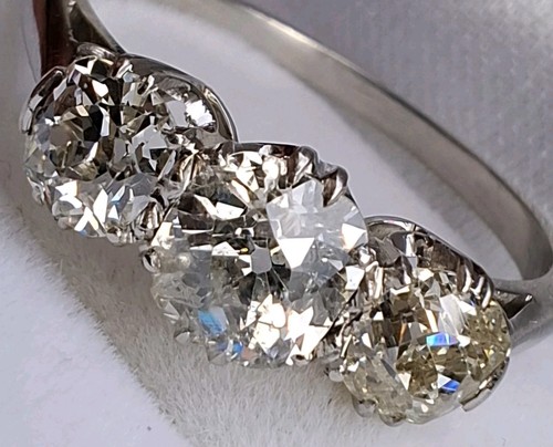 Platinum 1ct old - 1.1ct, cut