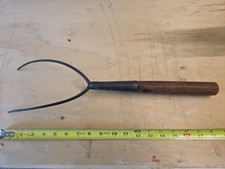 Old 2 Tine Pitch Fork Head Hay