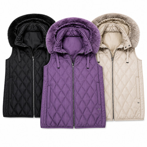 Ladies quilted padded - ladies,