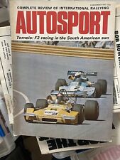 Autosport 9 December 1971 Profile Carlos Pace Rally  season review Test Moskvich