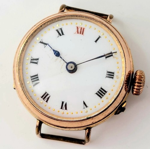 Antique rolled gold watch red - rolled,