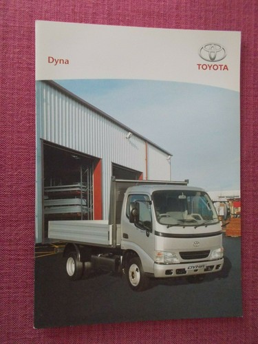 Toyota dyna brochure - toyota,