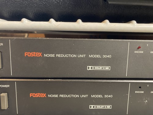 Fostex 3040 dolby units - c, (2)