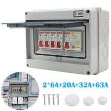 4 Way Consumer Unit Fuse Box 4