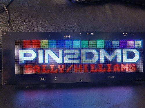 Pinball color dot matrix
