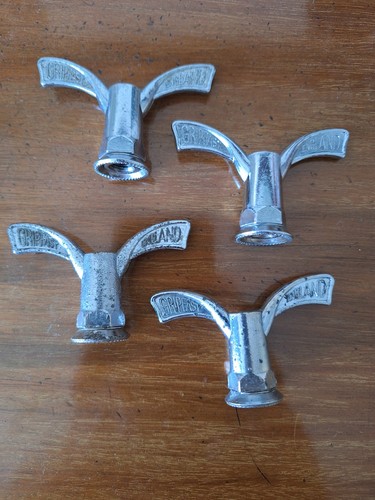 Gripfast chrome wing nuts - gripfast,