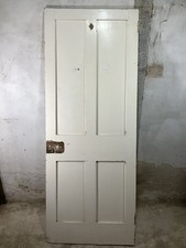 29 5/8"X 76 1/4" Victorian Internal Painted Pine Somerset Reclamation