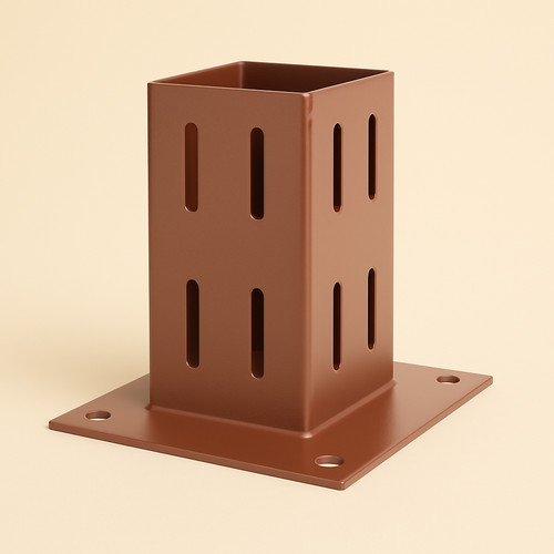 Metpost wedge fit bolt down - fit,
