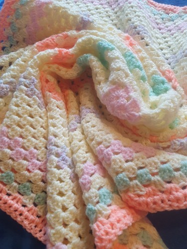 Hand crochet baby - baby, blanket