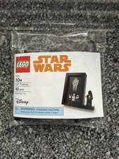 Lego Star Wars Black VIP Frame Polybag Promotional Millennium Falcon 5005747 New
