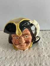 Royal Doulton Small Character Toby Jug Capt Henry Morgan D6469, A/F