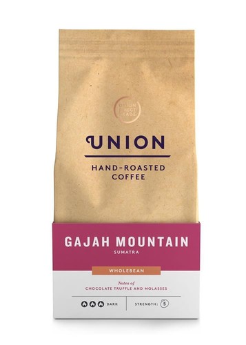 Union roasted coffee - union, gajah