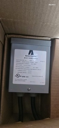 Acme electric boost power - boost,