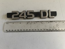 Volvo 245 DL Badge Emblem rare