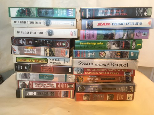 Railway vhs videos - railway,