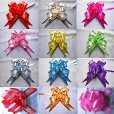 Ribbon Pull Bows Flower Christmas Wedding Decoration Gift Present Wrap 30 MM