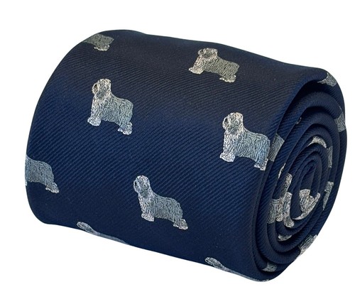 Navy dark blue - dark, tie