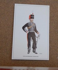 Military uniforms postcard - ,