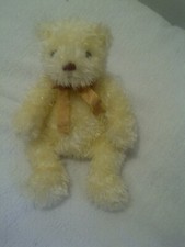 TY Light Peach Teddy Bear Soft