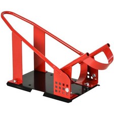 HOMCOM Motorcycle Wheel Chock