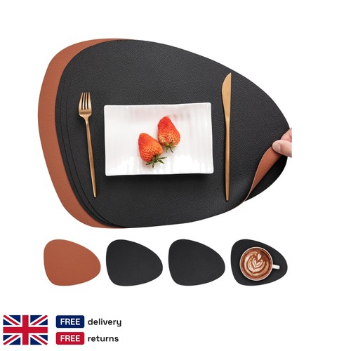 Set faux leather - of,