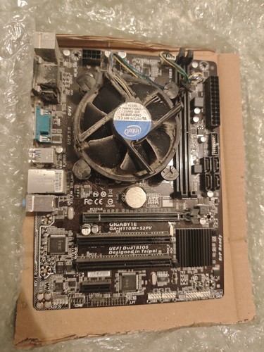 Gigabyte h110m s2p2 - with, i5