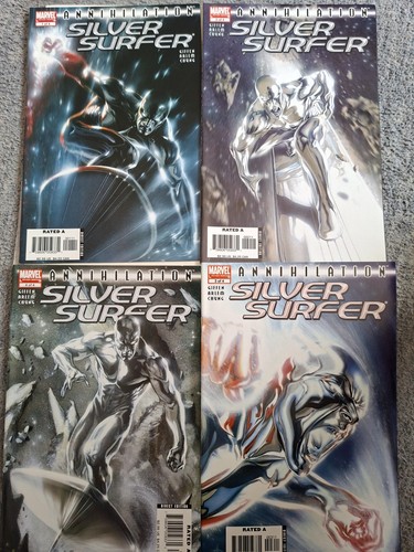 Annihilation silver surfer 4 - silver,